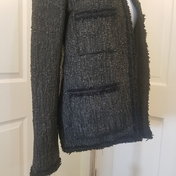 ZARA BOUCLE JACKET NWT - Picture 4 of 5